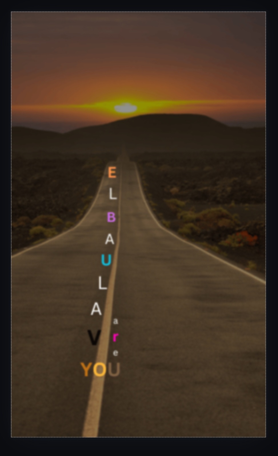 Commemorative roadway image for the Prince Rogers Nelson Memorial Highway