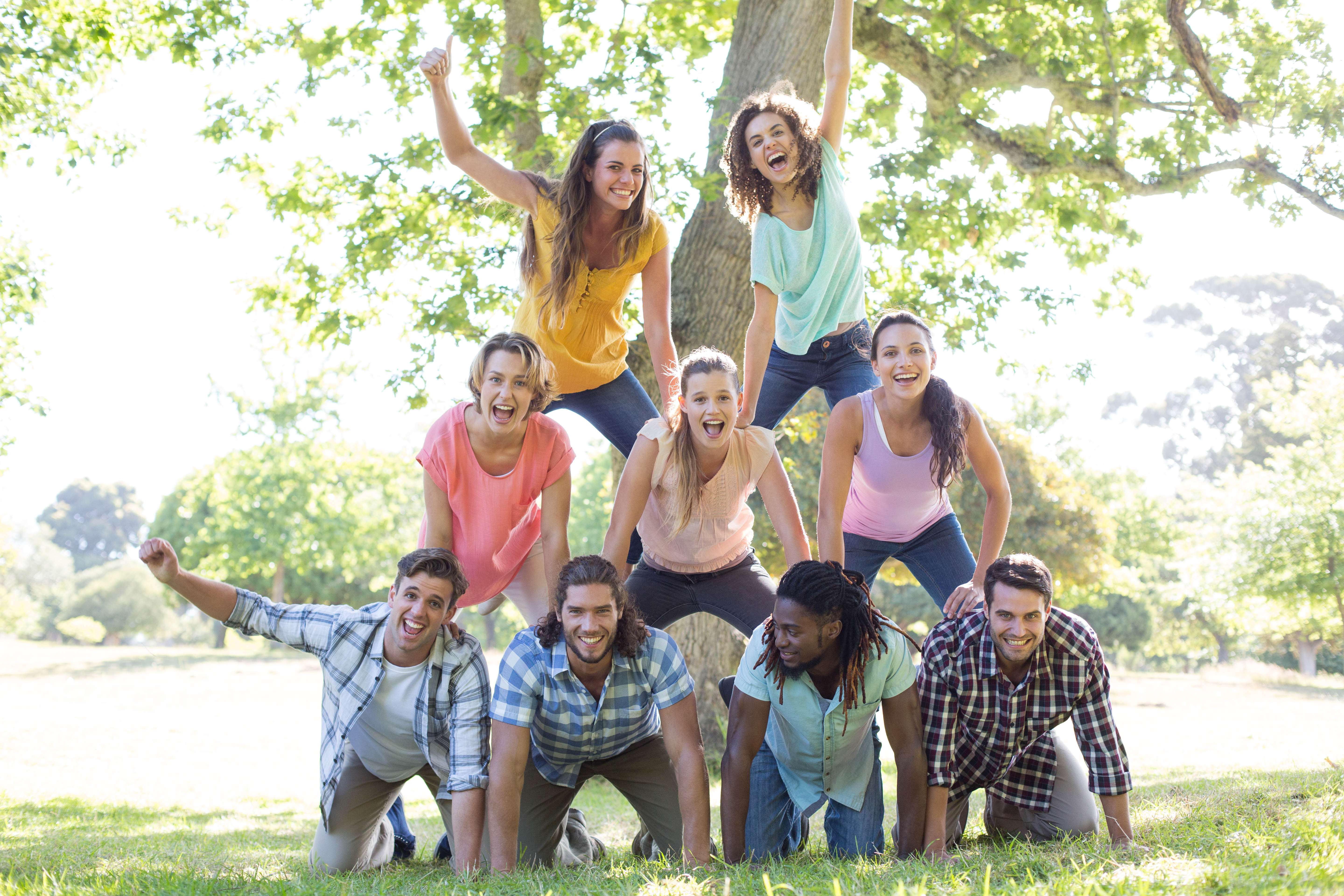 Human Pyramid